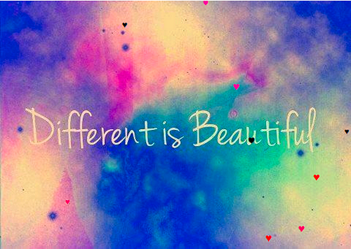 different is beautiful